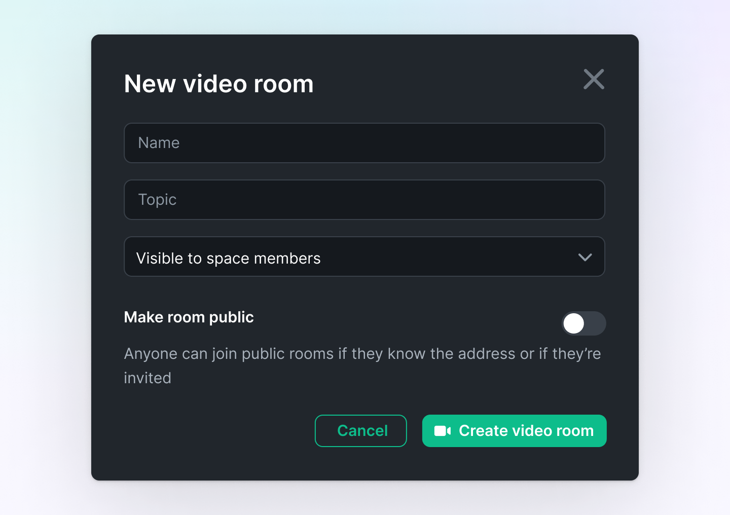 Element welcomes Video Rooms and a new search experience!