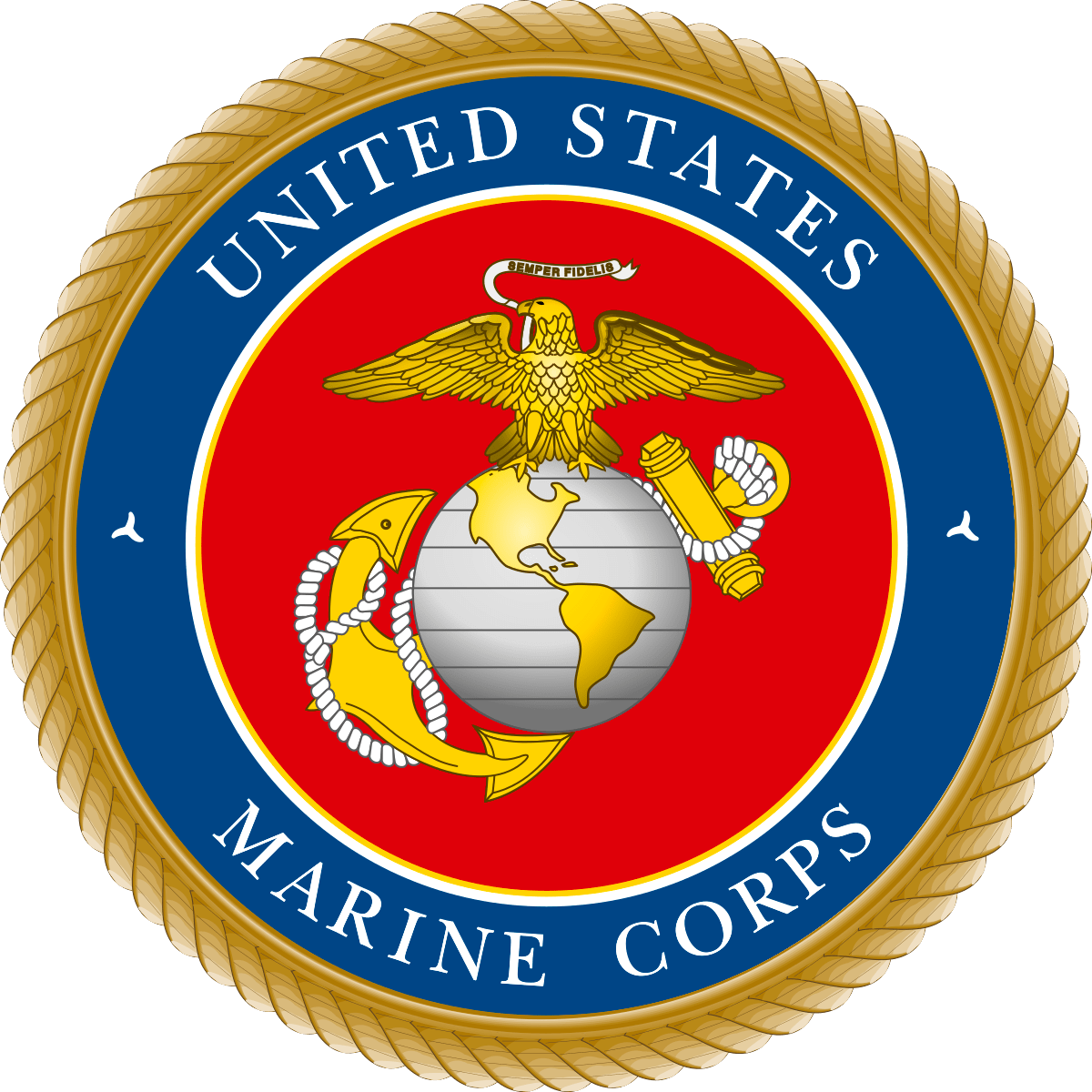 US Marines badge